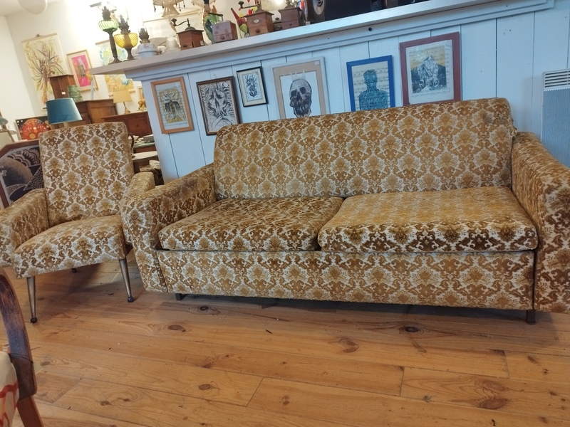 1960s Sofa and Armchair