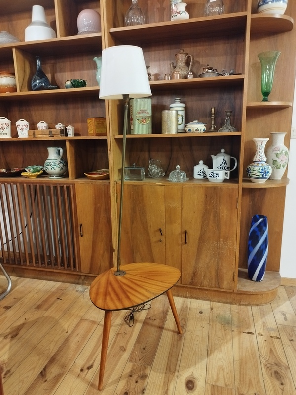 1960s tripod floor lamp