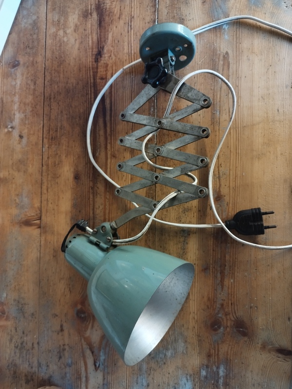 20th Century Accordion Lamp