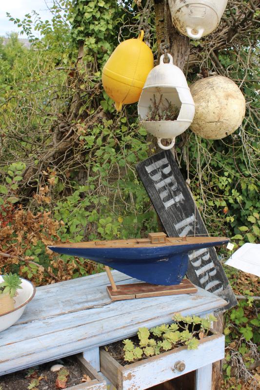 20th Century Old Pond Sailboat 