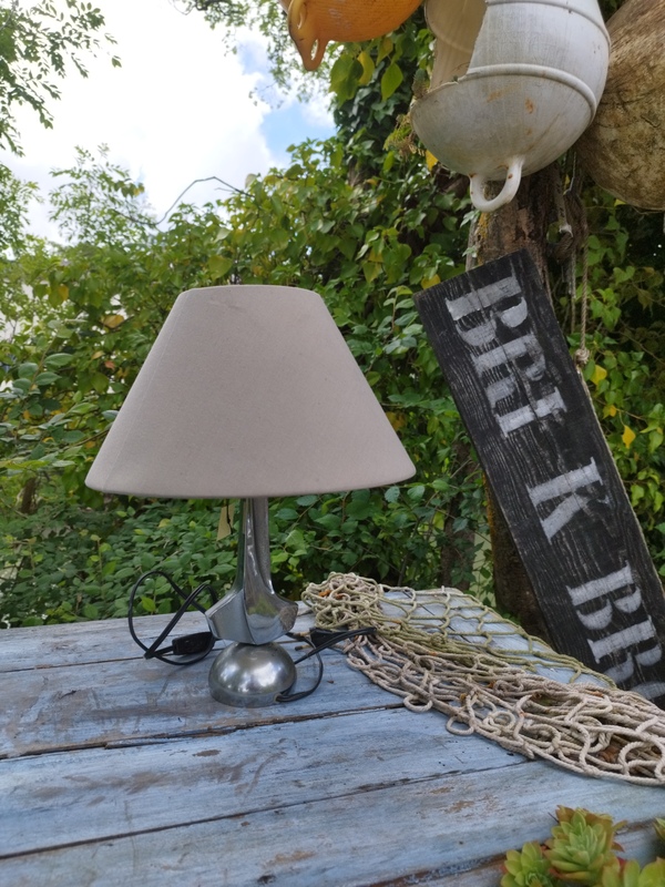 50s/60s chrome designer lamp