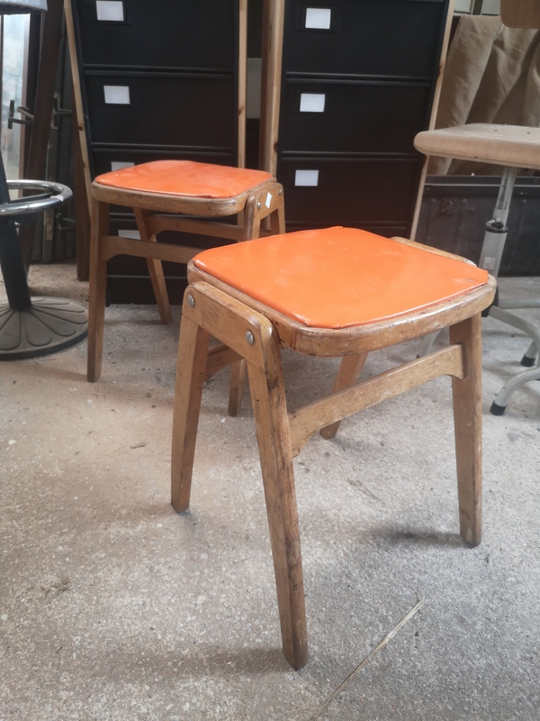 60s designer stool