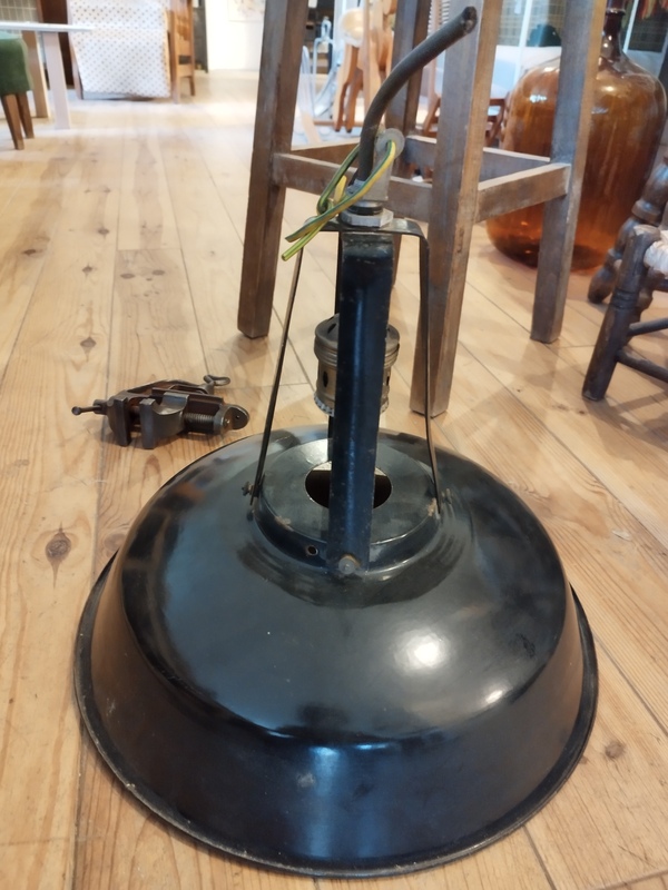 Mazda enamel lampshade