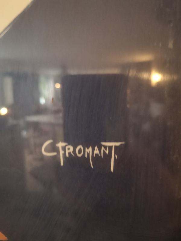 Poster C. Fromant 50s 60s