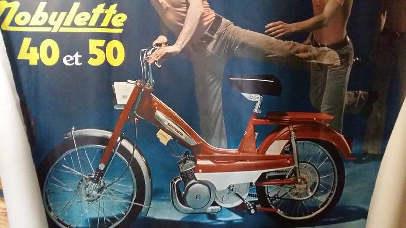 Motobecane dealer posters 47.24 x 62.99 inch
