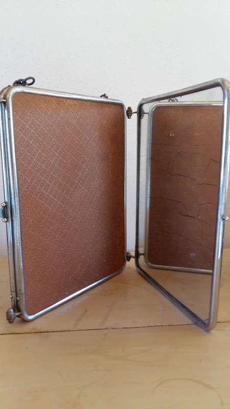 Ancient barber triptych