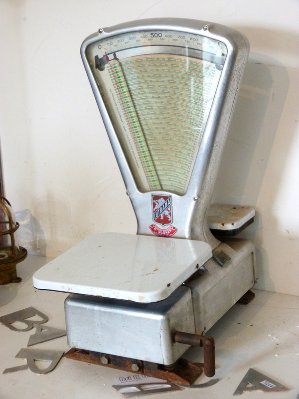 Old grocery store scale