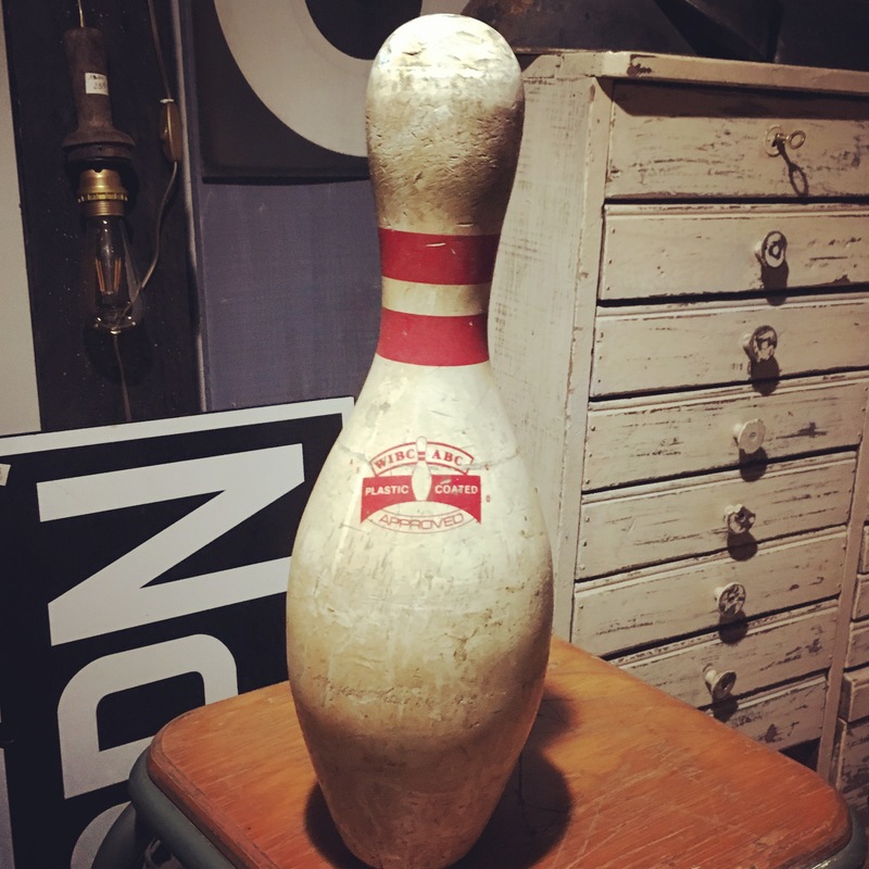 Former bowling pin,