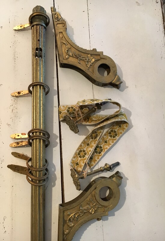 Old castle curtain rod