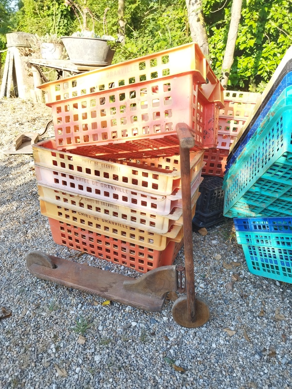 Old children's scooter