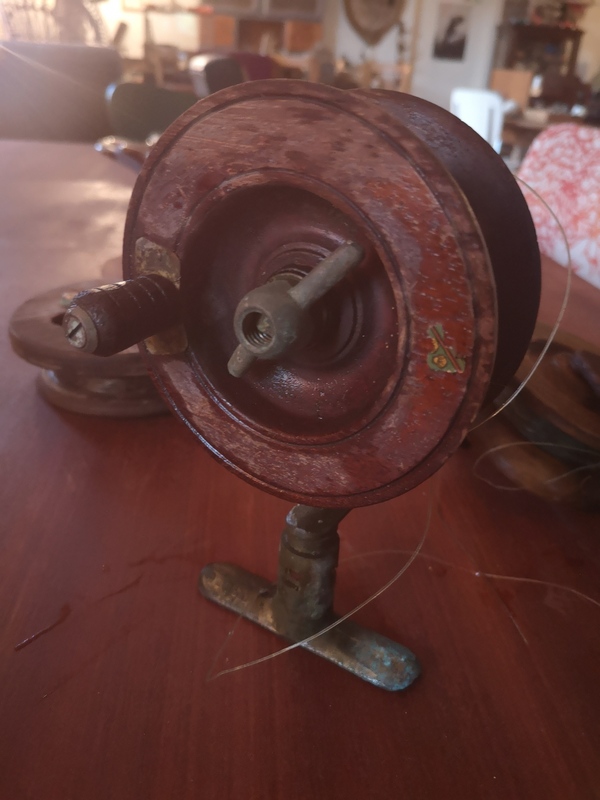 Old wooden reels