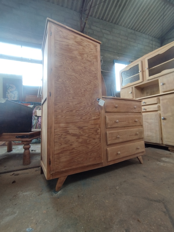 Asymmetrical wardrobe 20th century