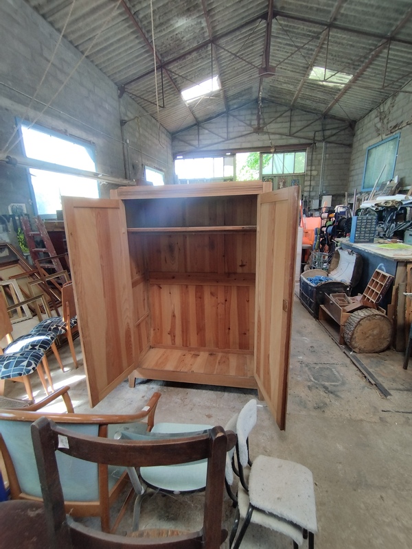 Pine wardrobe