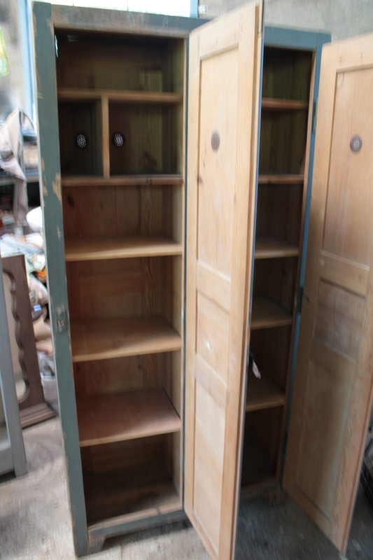 1950s wooden locker room 