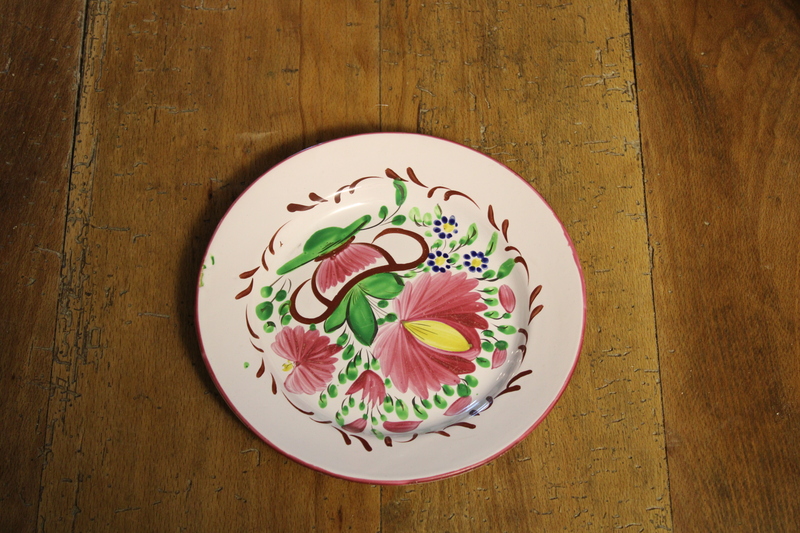 Old 20th century plates