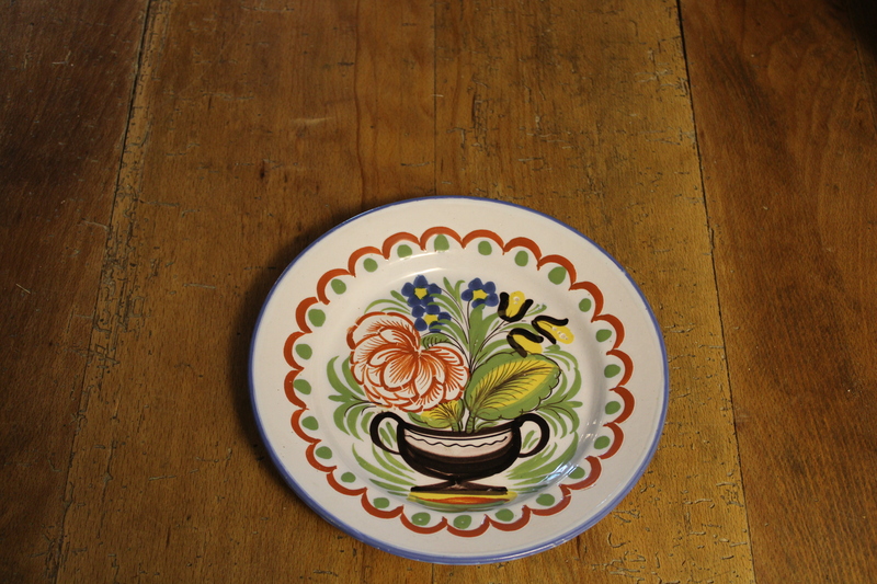 Old 20th century plates