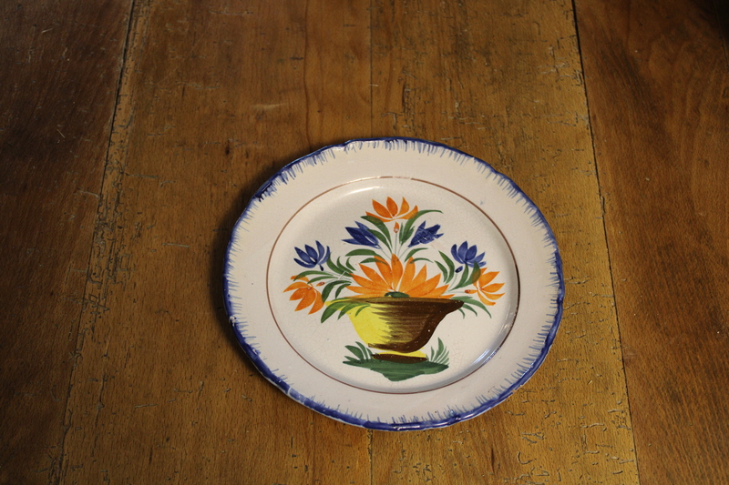 Old 20th century plates