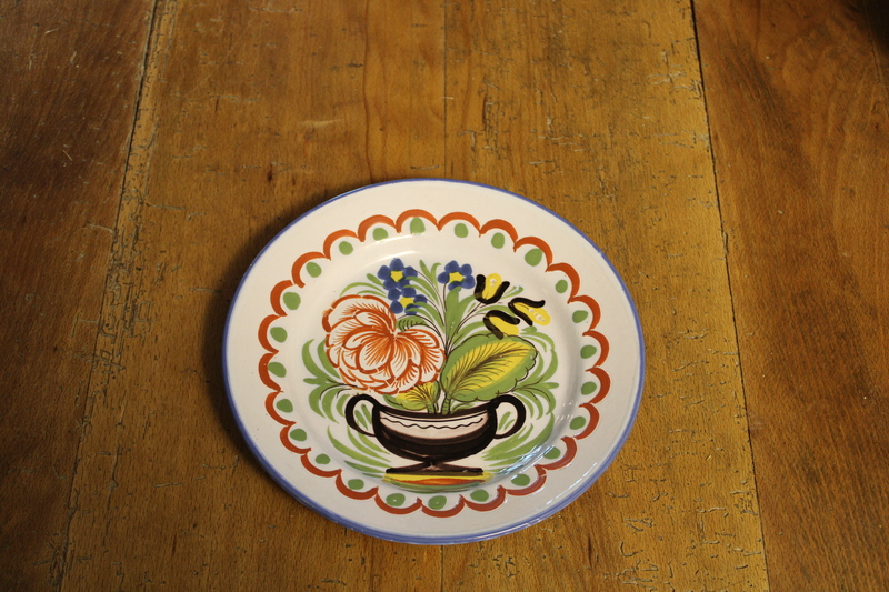 Old 20th century plates