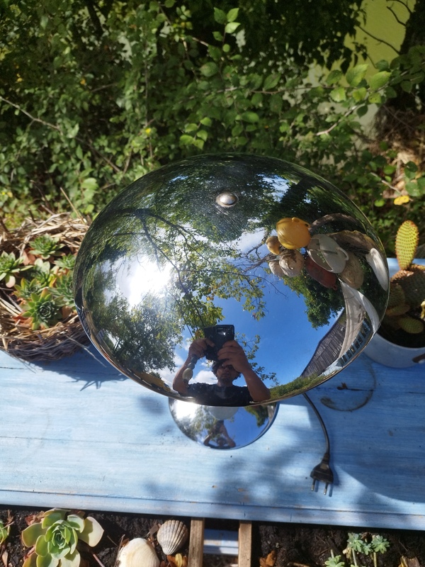 Atomic Age Mushroom Lamp 
