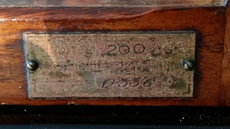 Precision balance, Poulenc