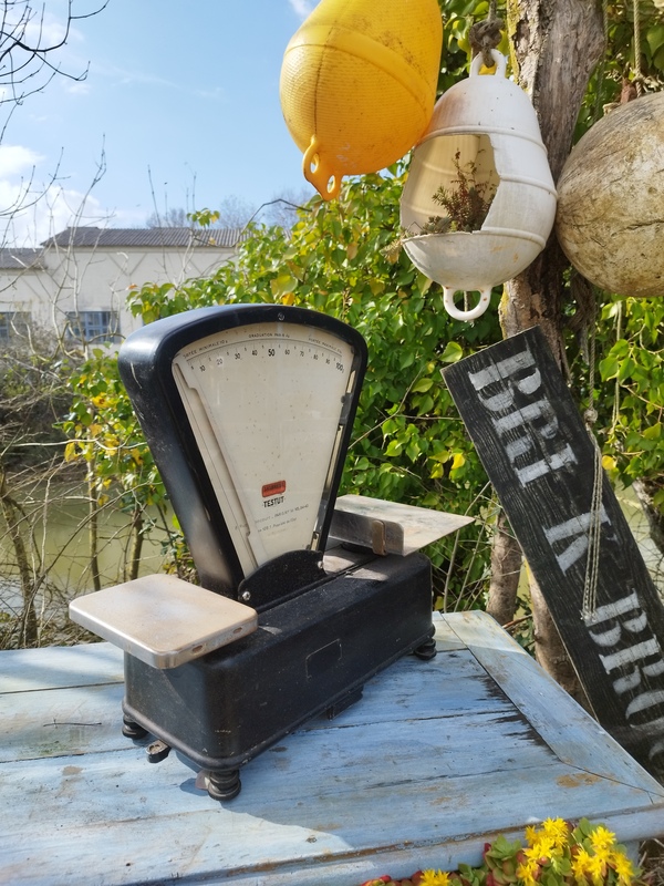 1950s Testut Grocer's Scale 