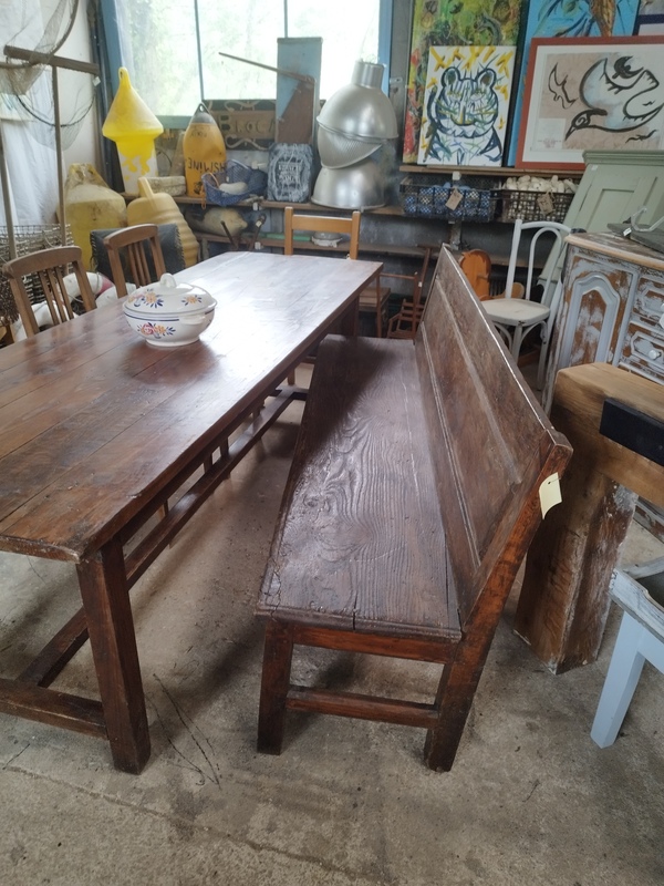 Early 20th-century church pew