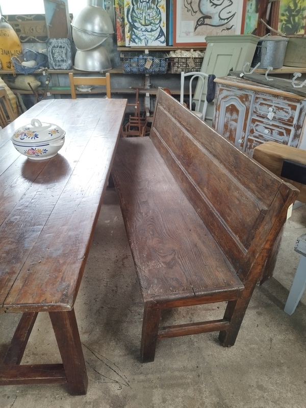Early 20th-century church pew