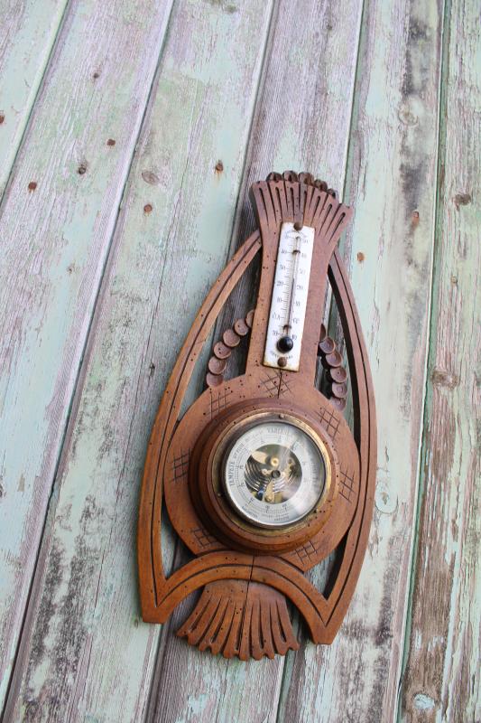 Mid-century barometer Saintes