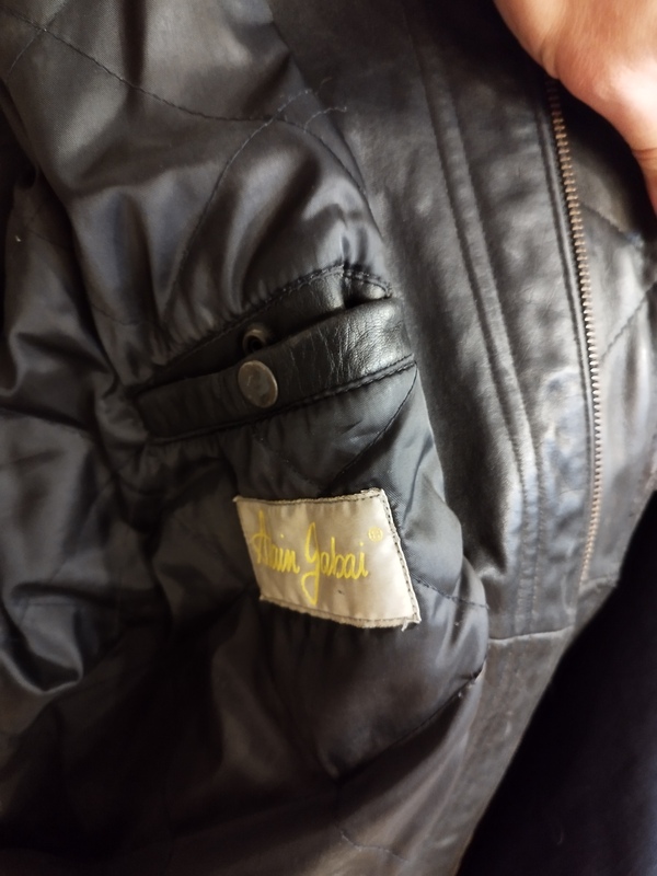 Vintage leather jacket