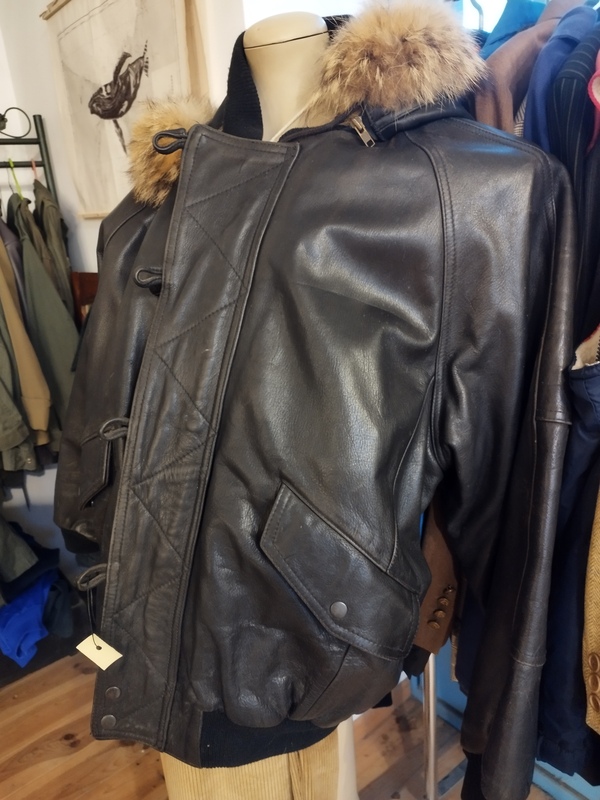 Vintage leather jacket