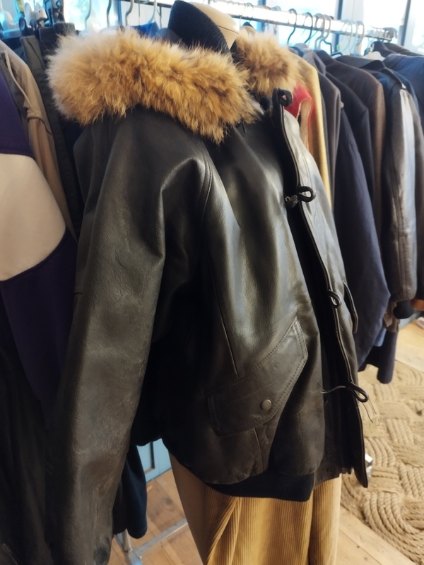 Vintage leather jacket
