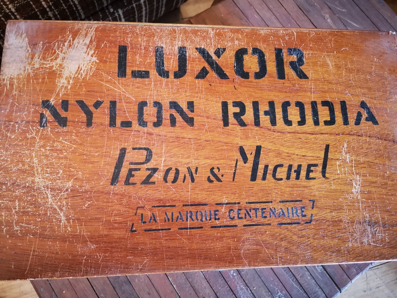 Pezon and Michel advertising box
