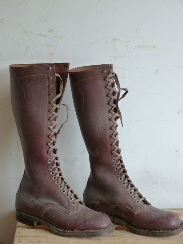 Aviator model officer's boots