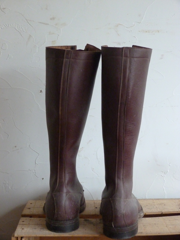 Aviator model officer's boots