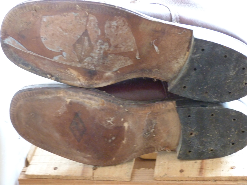 Aviator model officer's boots