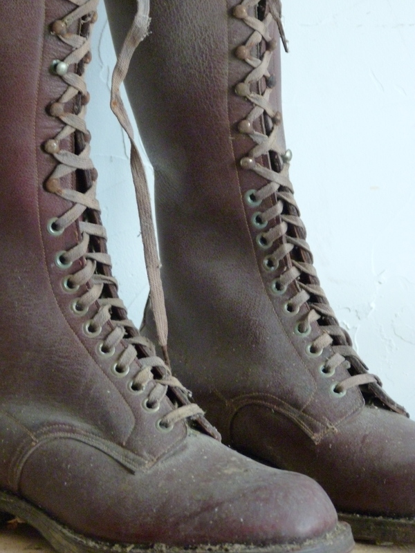 Aviator model officer's boots