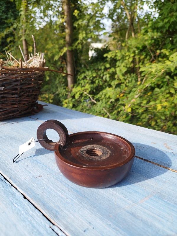 20th century hand candle holder