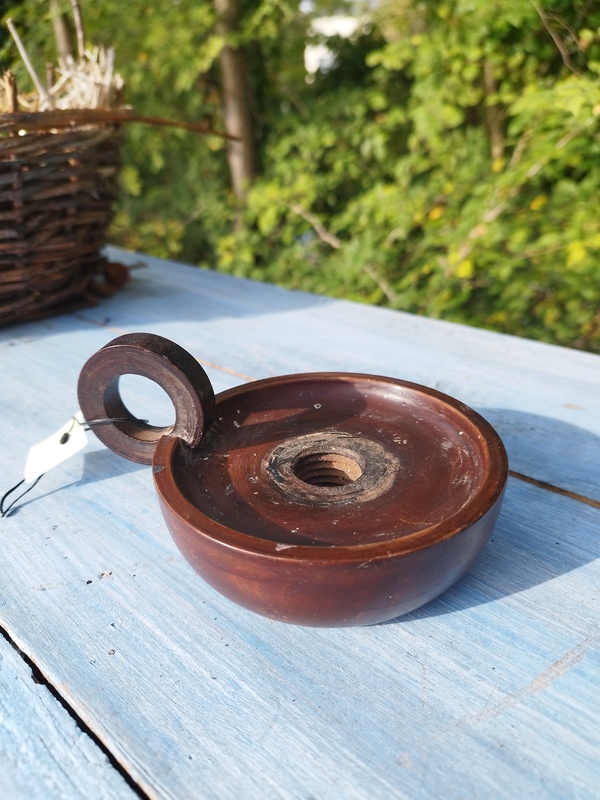 20th century hand candle holder