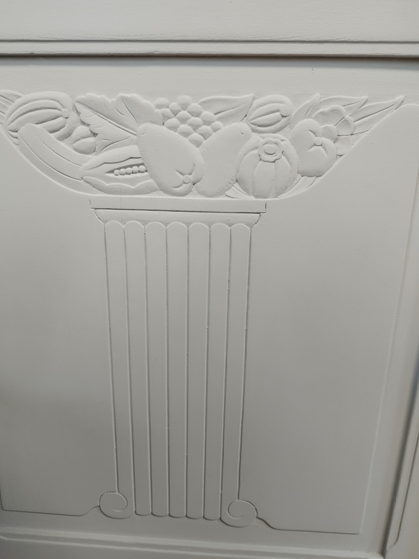 Antique wooden sideboard from the 50s