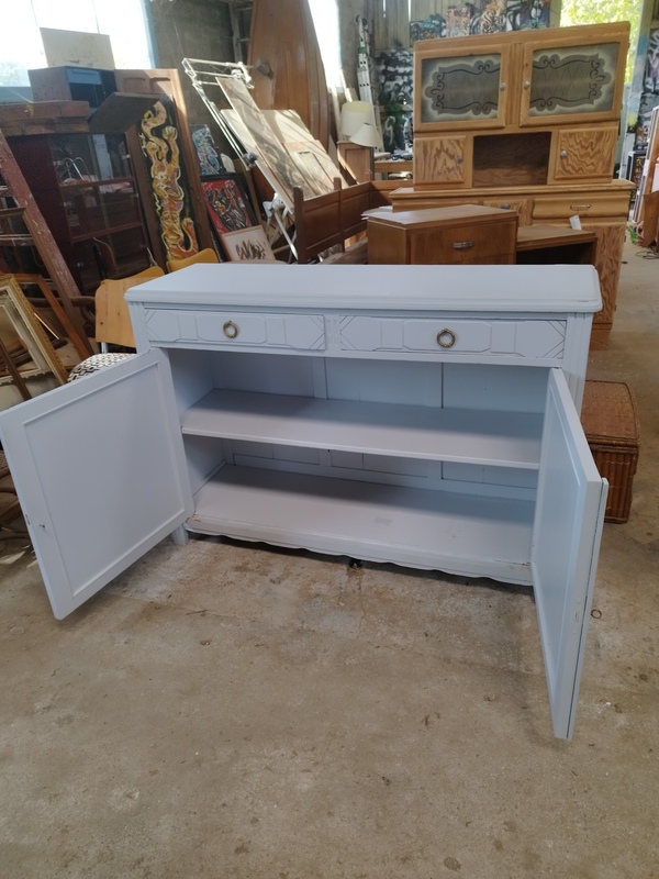 Antique wooden sideboard from the 50s