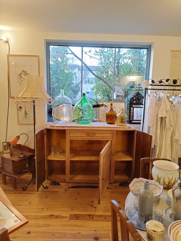 Old rough sanded sideboard