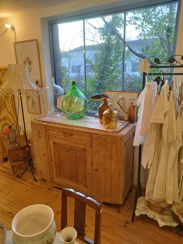 Old rough sanded sideboard