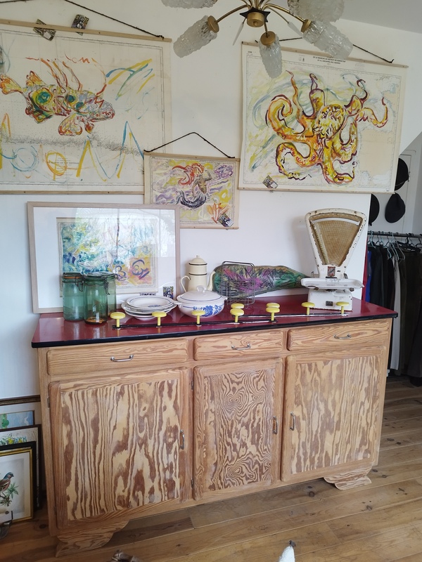 Vintage mado 60s kitchen sideboard