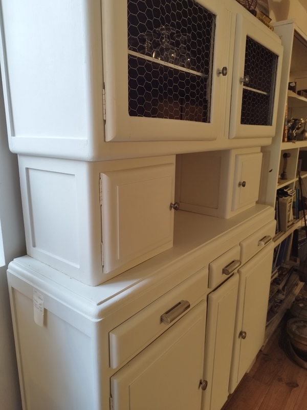 Mado sideboard painted white 1950s