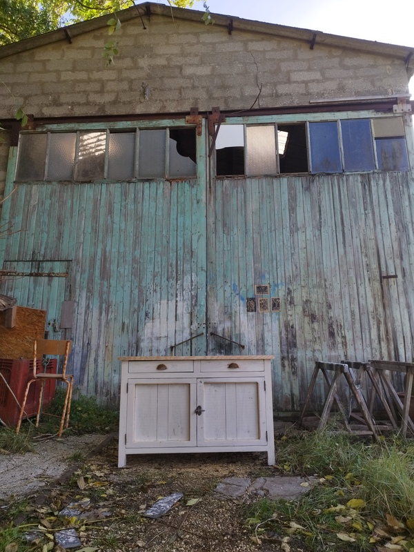 Antique Parisian sideboard 