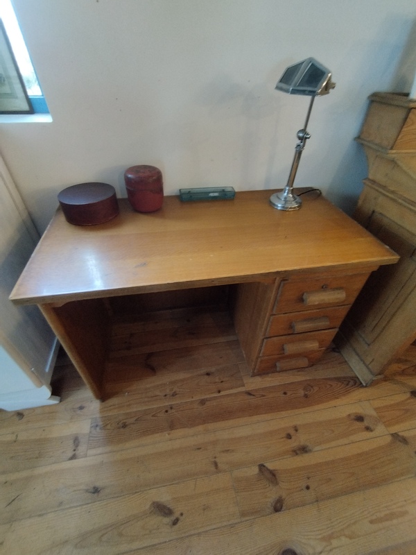 Vintage desk from the 1950s 