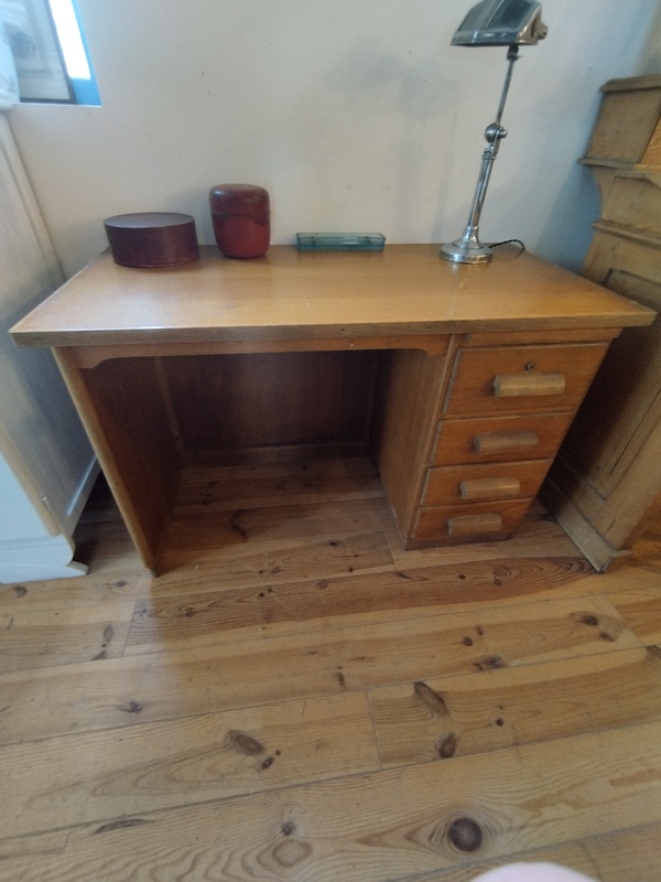 Vintage desk from the 1950s 