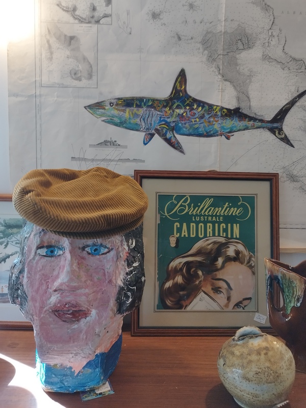 Brillantines advertising frame 