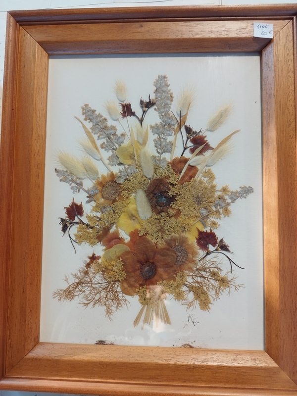 Dried flower frames 