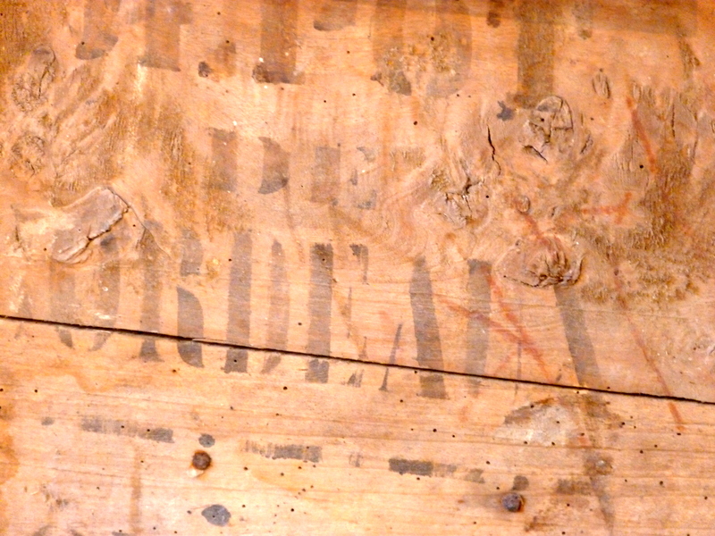 Menier chocolate wooden case